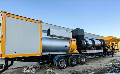 Congratulations on our Russian customer for the deal of 60tph mobile asphalt plant